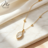 IGI Certificate Lab Grown Diamond Necklace 18K Gold Oval Pear Marquise Radiant Heart Shape 2ct D Color Pendant Hypoallergenic Direct from Factory Daily & Office Wear Perfect Gift