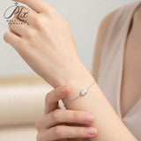 Luxury Moissanite Bracelet Assorted Cuts Round Pear Oval Heart Emerald Radiant Bright Shine Women Fashion Jewelry Premium Gift