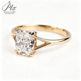 1-3ct Lab Grown Diamond Ring 925 Sterling Silver IGI Certified Cushion Cut Hypoallergenic Wedding Ring Engagement Ring Factory Direct Sale Daily Wear Commuter‑Friendly