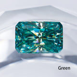 Loose Moissanite Stone 1 Carat Size 5x7mm Lab Grwon Diamond Brilliant Radiant Cut D Color  charms for jewelry making