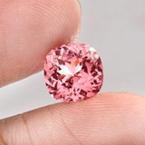 Cushion Shape Lab-Grown Padparadscha Loose Gems - Great for DIY Jewelry Making