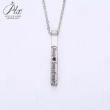 Moissanite Cubic Pendant Necklace VVS1 D Color 35mm  for Women Man S925 Sterling Silver Luxury for Lady GRA Gift Jewelry Custom