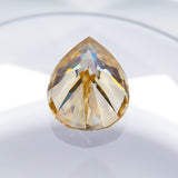 Multicolor Pear Shape Moissanite Diamond Wholesale Loose Stones Lab Grown for Gemstone Charms Engagement Jewelry GRA Certificate