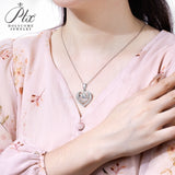 Women's Brilliant Pear Cut D White Moissanite Diamond Necklace And Earring Set GRA S925 Sterling Silver Jewelry Wedding Gift