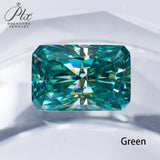 Loose Moissanite Stone 1 Carat Size 5x7mm Lab Grwon Diamond Brilliant Radiant Cut D Color  charms for jewelry making