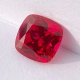 0.85-22.5CT Multi-Size Cushion-Cut Lab-Grown Ruby Can Be Used As DIY Jewelry Raw Material Wholesale