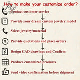 Custom Ring Two Pear Shape Open Moissanite Lab Grown Gemstones 925 Sterling Silver Wealth Charms Anniversary Gift Daily