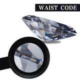 Loose Moissanite Stone Marquise Cut 0.3-10 CT  Few Colors  D Green Blue Black Champagne Color  Excellent Cut Grade Test Positive