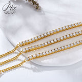 Moissanite Bracelet 3mm D Color VVS1 925 Sterling Silver GRA Factory Direct Hypoallergenic Comfortable Daily Commute Jewelry