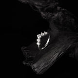 Luxury 925 Silver Moissanite Round Cut VVS1 Ring in Various Styles Jewelry for Women’s Engagement Wedding or Anniversary Gifts