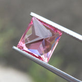 0.9-6.5ct Princess Cut Lab-Grown Padparadscha Loose Stones - Charming Anniversary Gift Selection
