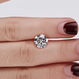 0.8-5.6mm Excellent Cut Round VVS1 D Real Moissanite Loose Gemstones 100% Diamond Tested Fine Jewelry Accessories Wholesale