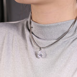 8-16 CT Custom Necklace Pear Cut Moissanite White 925 Sterling Silver Jewelry High-Quality Premium Christmas Gift Hypoallergenic