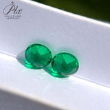 Colombian Lab-Grown Emeralds 0.36-5.57Ct Perfect For DIY Jewelry Making E.G. Necklaces Rings Earrings And Ideal As Gifts