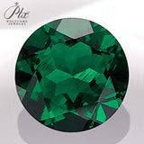 Loose Multi-Size Round Zambian Emeralds Can Be Used As Raw Materials For DIY Jewelry Rings Necklaces Earrings Etc Hypoallergenic