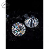 Multi-Size Round-Cut Lab-Grown Diamonds DIY Available For Rings Necklaces Earrings Ideal For Gifting As Presents