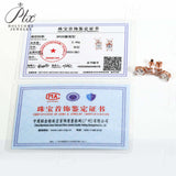 Moissanite Earrings Emerald/Ruby/Sapphire Styles 925 Silver Gift-Ready Hypoallergenic Fade-Resistant Factory-Direct Women Only