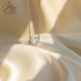 0.5-1CT Lab Grown Gemstone Necklace Series in 10K/14K/18K Gold Exclusive for Women Perfect Christmas Gift Choice Hypoallergenic