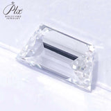 Lab Grown Diamond Trapeze Shape 1.04CT VS1 IGI Certificate White Top Gemstone CVD HPHT DIY Material Jewelry Rings Women Charms