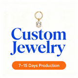 Custom Moissanite Jewelry Fashion Style  Lab Diamond CZ S925 9K 10K 14K 18K Customize Jewelry Different Materials GRA Jewel Gift