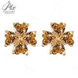 2.4ct Heart Cut Moissanite Earrings White Gold Yellow Gold Romantic Fine Jewelry Gift for Her Valentine Wedding Anniversary