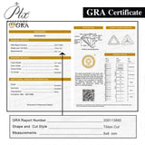 Lab Grown Loose Moissanite Diamond Wholesale Multicolor Trillion Shape VVS1 Clarity for Gemstone Making GRA Certificate Beads