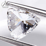 Trillion Shape 1.09/1.10/2.01/2.02ct VS1/VVS2 White Lab Grown Diamond Gemstone IGI Certificate CVD HPHT Material Jewelry Rings