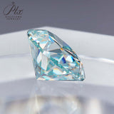 Sparkling Multicolor Moissanite Oval Cut 8Hearts 8Arrows Brilliant Facets Exquisite Loose Gemstones for Jewelry Crafting