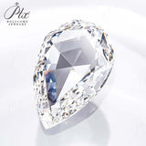 Rose Pear Shape 3.02ct VS1 Lab Grown Diamond F Color Gemstone IGI Certificate CVD HPHT DIY Material Making Jewelry Charms Ring