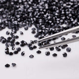 [ Big Factory ] Wholesale 1ct Loose Moissanites Stone Small Size 0.7mm~3.0mm D Color VVS1 Lab Grown Black Moissanite Diamonds
