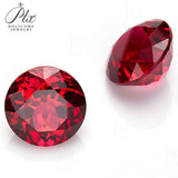 Loose Round Synthetic Ruby 0.12-3.85CT Wholesale Suitable For DIY Various Jewelry Can Be Used As A Gift
