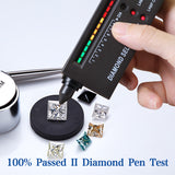 Moissanite Stone Moissanite Stone 0.35ct-5ct Colorful VVS1 Princess Shape Excellent Beads For Women's Jewelery Diamond Ring