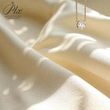 0.5-1CT Lab Grown Gemstone Necklace Series in 10K/14K/18K Gold Exclusive for Women Perfect Christmas Gift Choice Hypoallergenic