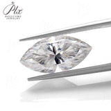Moissanite Stone Princess Heart Marquise Emerald Radiant Round Pear Oval Cushion Asscher Cut GRA Certificate 0.3ct-5ct