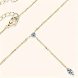 Moissanite Necklace 925 Silver with VVS1 Clarity Multiple Styles Available Sparkling Jewelry for Weddings Anniversaries or Gifts