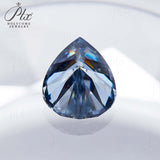 Multicolor Pear Shape Moissanite Diamond Wholesale Loose Stones Lab Grown for Gemstone Charms Engagement Jewelry GRA Certificate