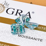 Loose Moissanite Stone 1 Carat Size 5x7mm Lab Grwon Diamond Brilliant Radiant Cut D Color  charms for jewelry making