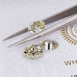 Sparkling Multicolor Moissanite Oval Cut 8Hearts 8Arrows Brilliant Facets Exquisite Loose Gemstones for Jewelry Crafting