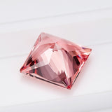 0.9-6.5ct Princess Cut Lab-Grown Padparadscha Loose Stones - Charming Anniversary Gift Selection