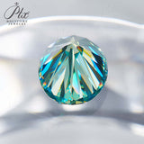 Sparkling Multicolor Moissanite Oval Cut 8Hearts 8Arrows Brilliant Facets Exquisite Loose Gemstones for Jewelry Crafting