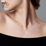 Moissanite Necklace Multiple Styles Available 925 Silver Material High-Quality Sparkling Jewelry Suitable for Banquet Occasions