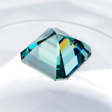 Luxury Multicolor Moissanite Gemstones  Asscher Cut Loose Diamonds  Perfect for Rings Earrings & Pendant Making