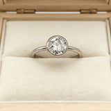 3ct Moissanite Round Stone Ring D White S925 White Gold Yellow Gold Rose Gold Classic Luxury Women Jewelry Daily Fashion