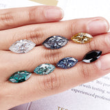 Loose Moissanite Stone Marquise Cut 0.3-10 CT  Few Colors  D Green Blue Black Champagne Color  Excellent Cut Grade Test Positive
