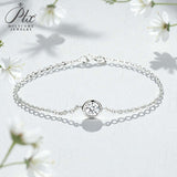 Luxury Moissanite Bracelet Assorted Cuts Round Pear Oval Heart Emerald Radiant Bright Shine Women Fashion Jewelry Premium Gift