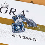 Loose Moissanite Stone 1 Carat Size 5x7mm Lab Grwon Diamond Brilliant Radiant Cut D Color  charms for jewelry making
