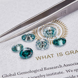 Sparkling Multicolor Moissanite Oval Cut 8Hearts 8Arrows Brilliant Facets Exquisite Loose Gemstones for Jewelry Crafting