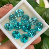 0.34-9.7CT Oval Cut Lab-Grown Paraiba Loose Stones - Ideal DIY Jewelry Making Essential