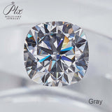 Moissanite Stone Wholesale D Color Cushion Cut 0.5CT-10CT Moissanite Loose Stone Gemstone for Jewelry Making with GRA Report