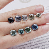 Moissanite Stone Wholesale D Color Cushion Cut 0.5CT-10CT Moissanite Loose Stone Gemstone for Jewelry Making with GRA Report